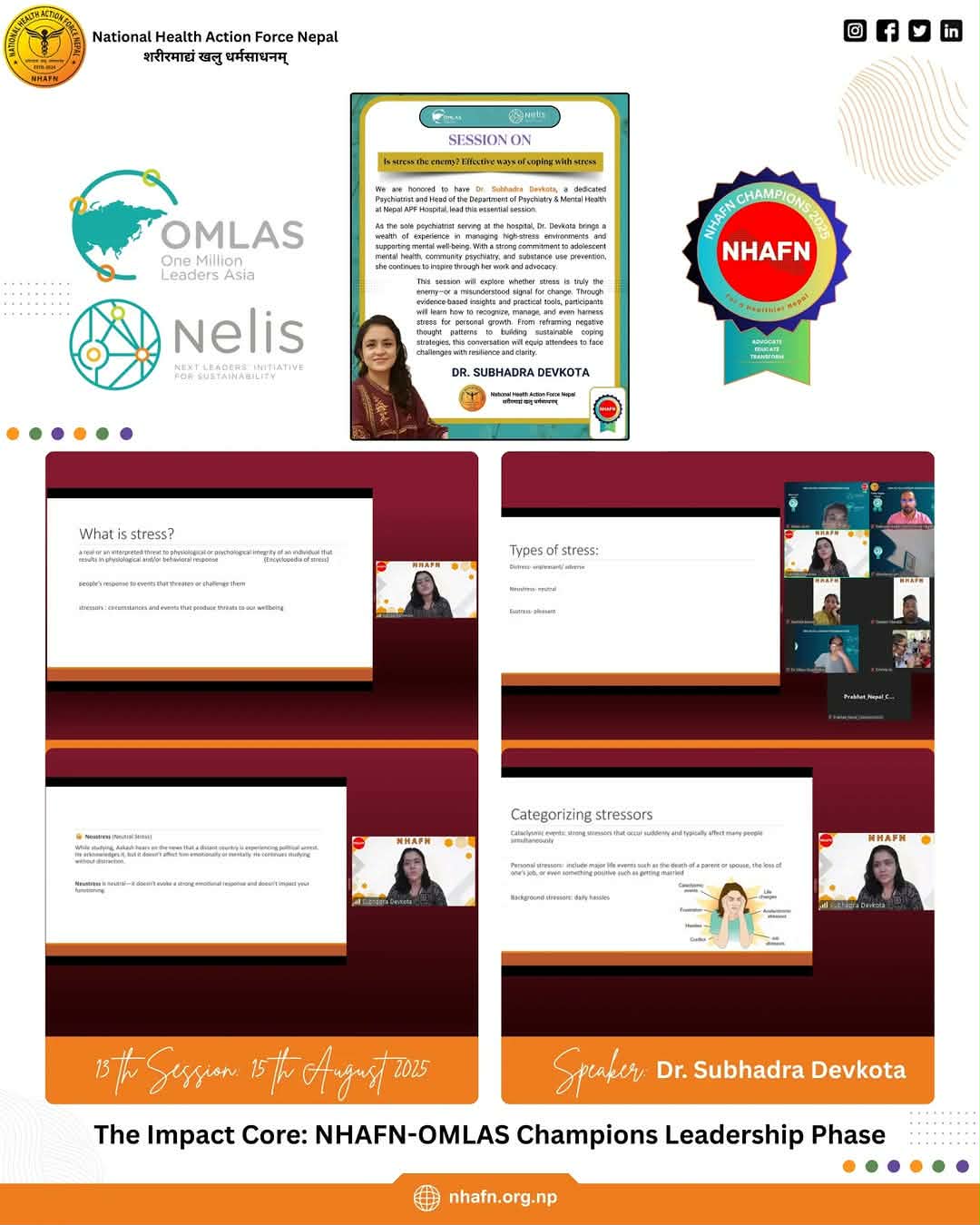  NHAFN-OMLAS Champions Leadership Program 