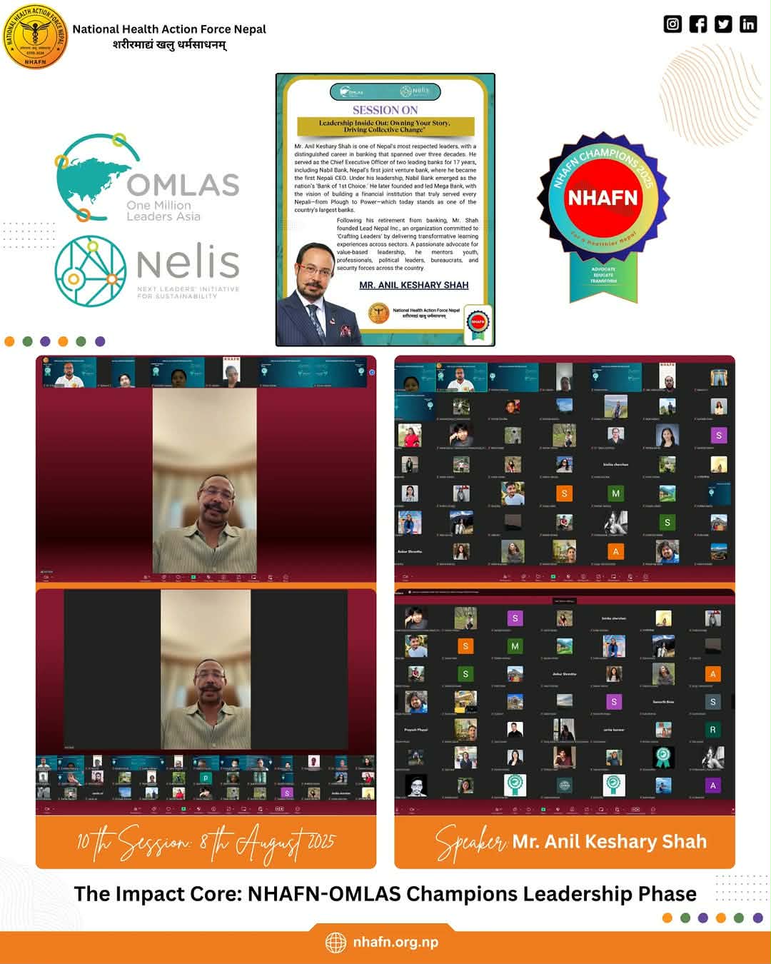  NHAFN-OMLAS Champions Leadership Program 