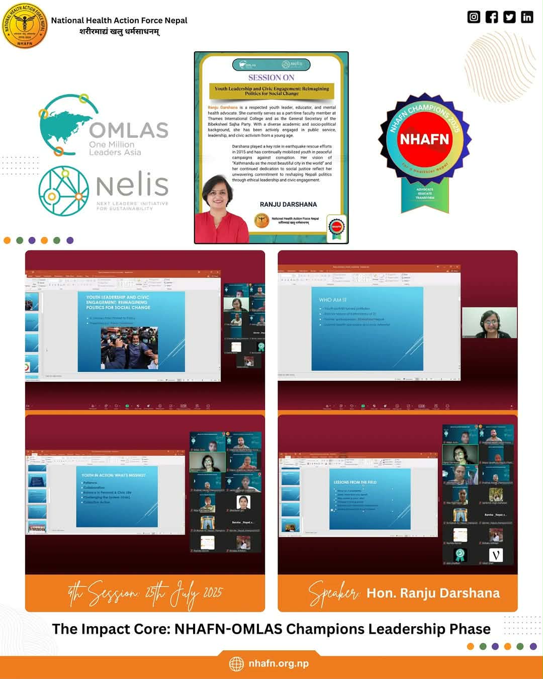  NHAFN-OMLAS Champions Leadership Program 