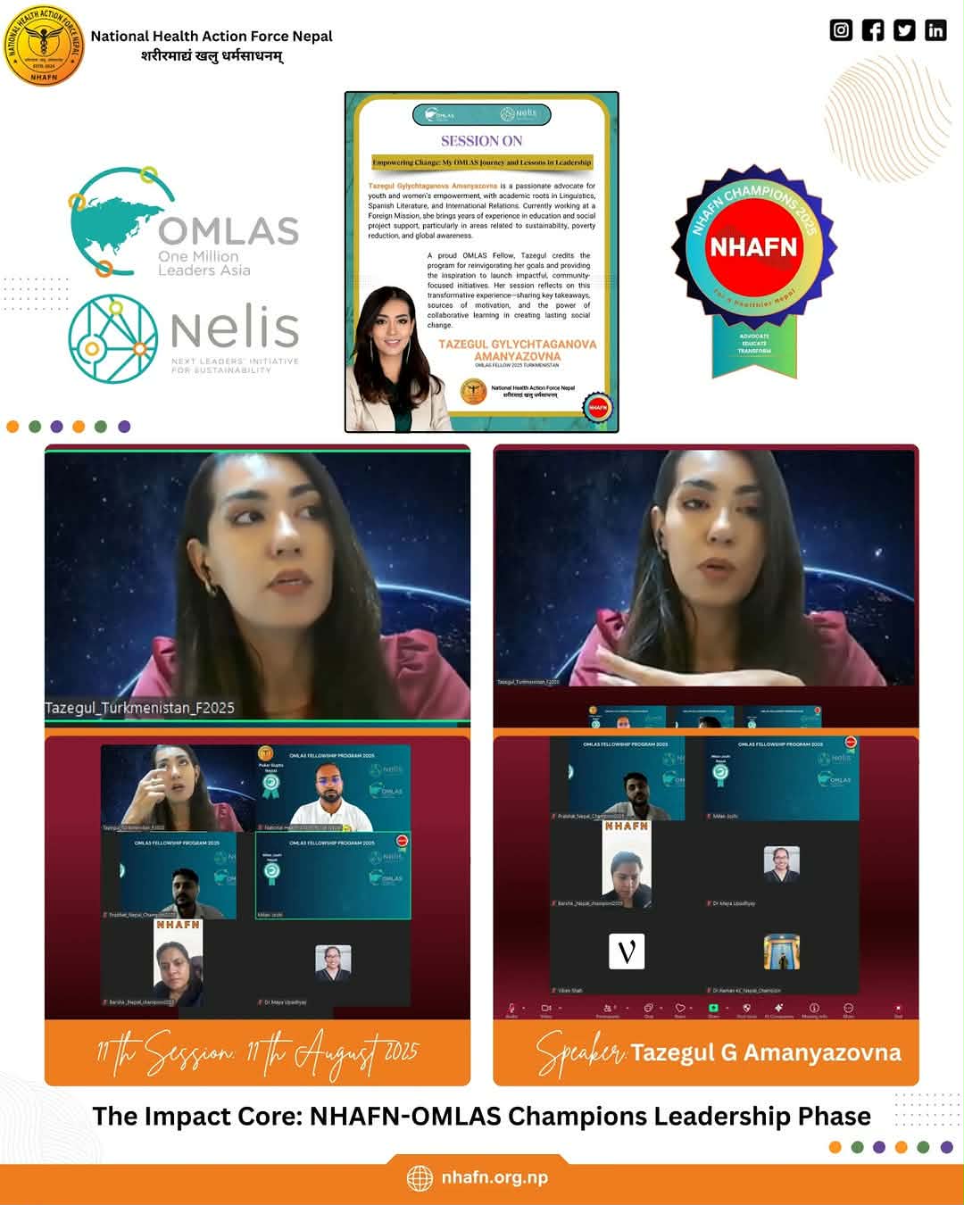  NHAFN-OMLAS Champions Leadership Program 