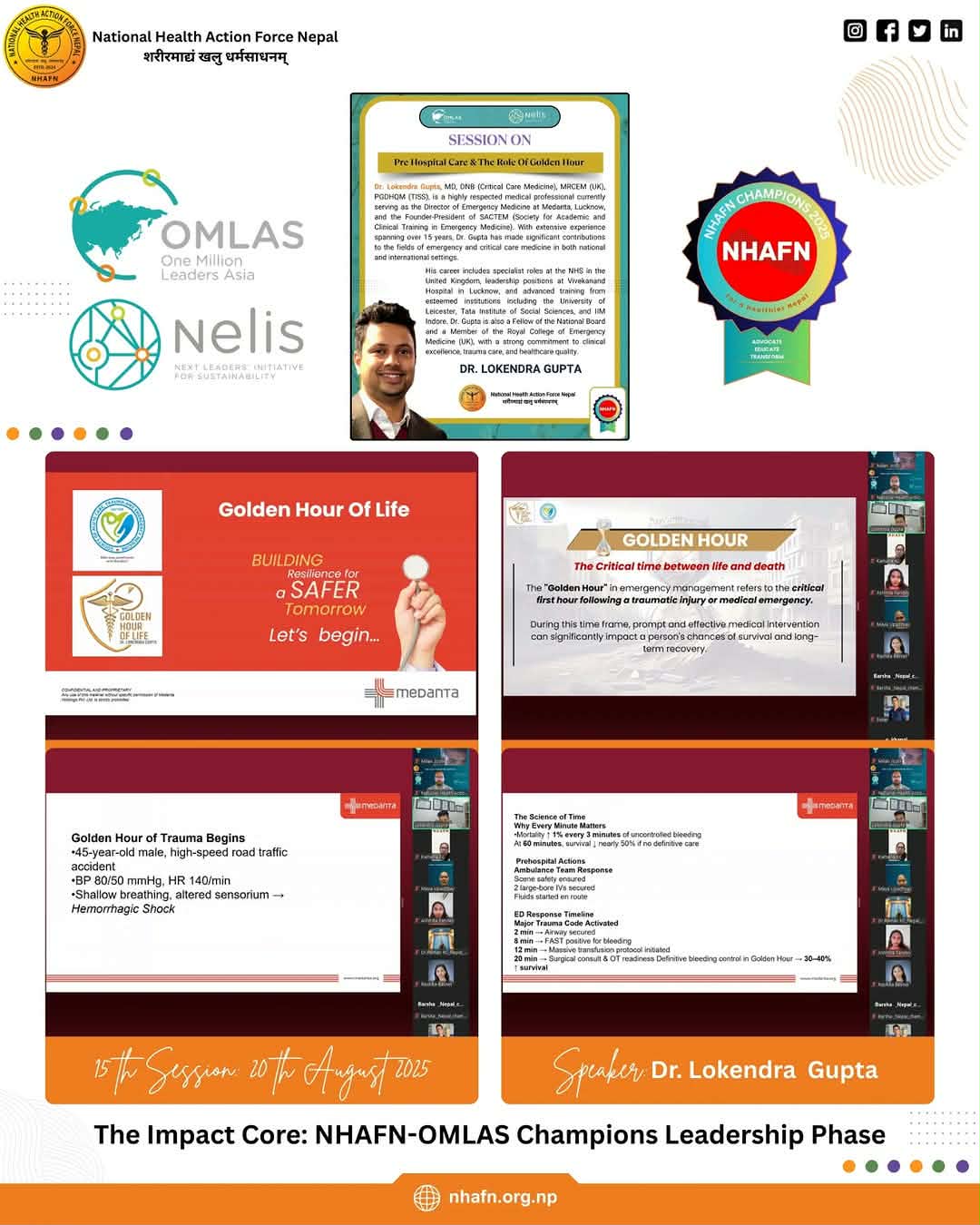  NHAFN-OMLAS Champions Leadership Program 